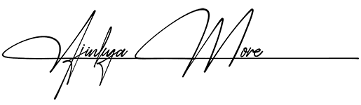 Ajinkya More | Signature