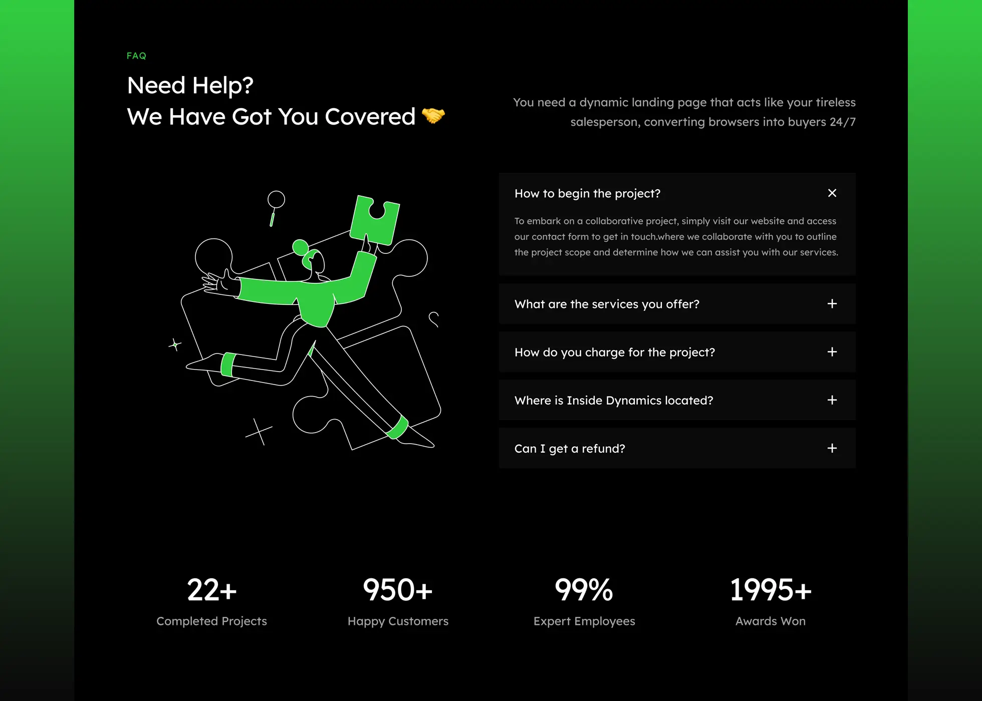 Inside Dynamics | FAQ - Web