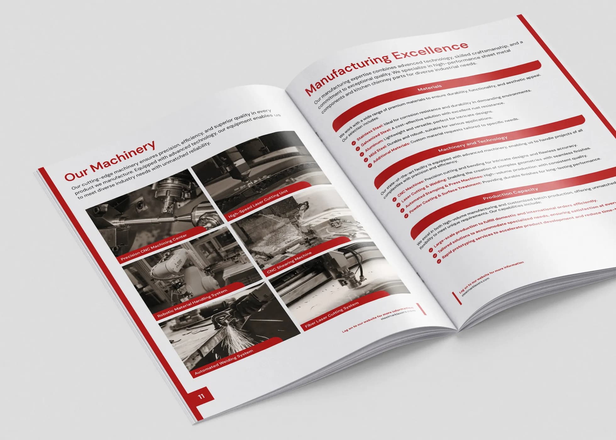 Steelmark Lasers | Brochure